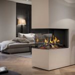 Let yourself be charmed by these magnificent 3-sided fireplaces